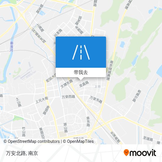万安北路地图