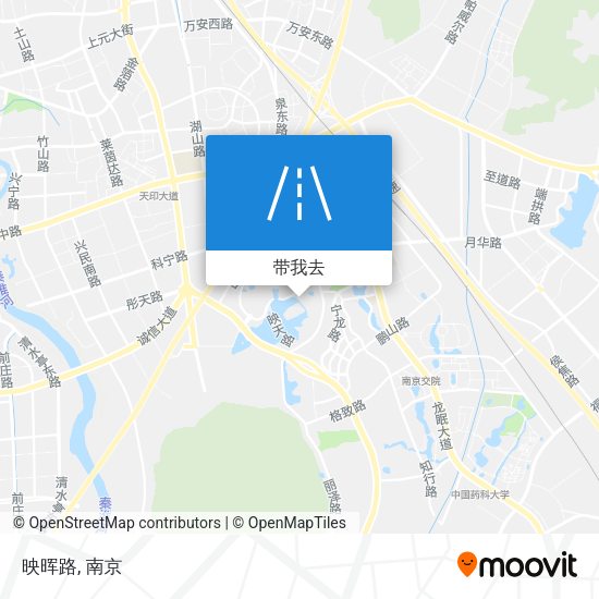 映晖路地图