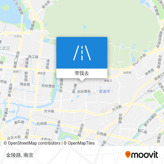 金陵路地图