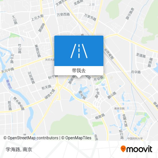 学海路地图