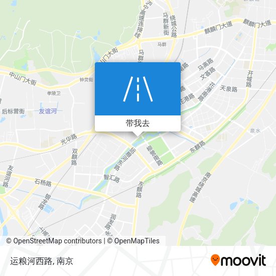 运粮河西路地图