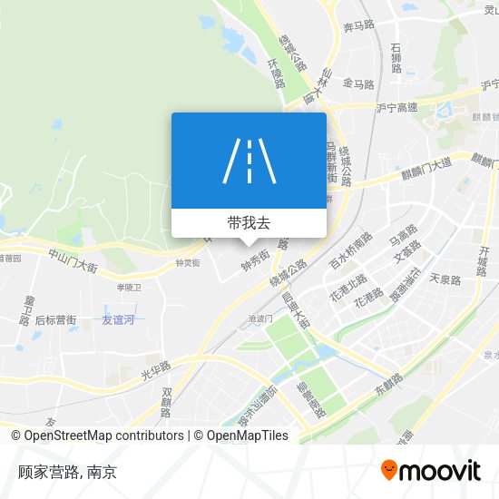 顾家营路地图