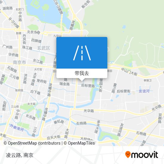 凌云路地图