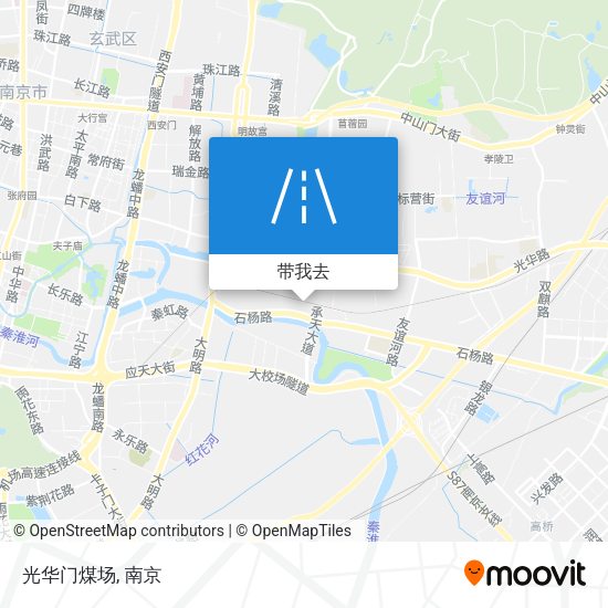 光华门煤场地图