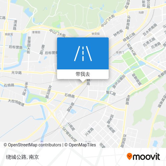 绕城公路地图