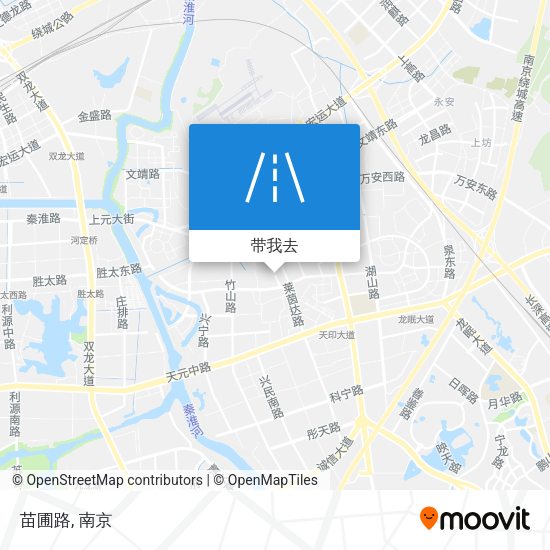 苗圃路地图