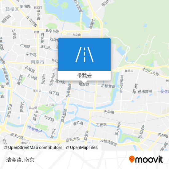 瑞金路地图