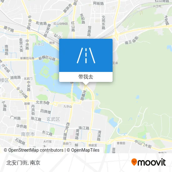 北安门街地图