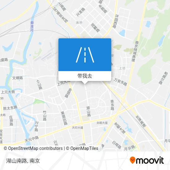 湖山南路地图