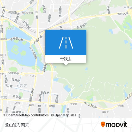 登山道2地图