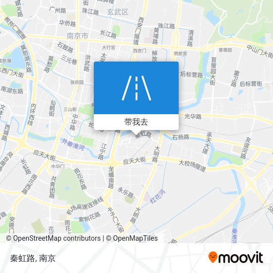 秦虹路地图