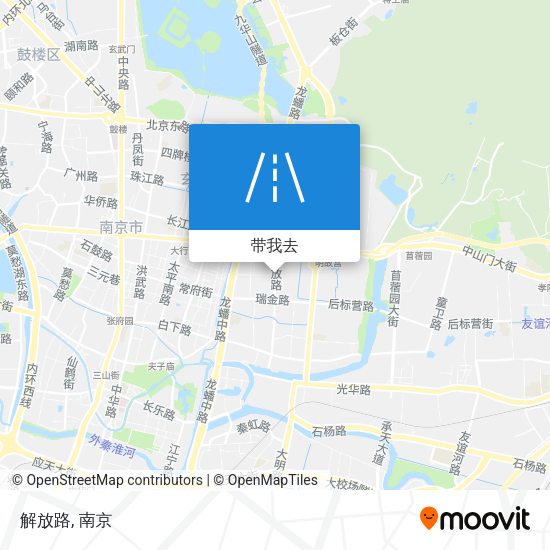 解放路地图