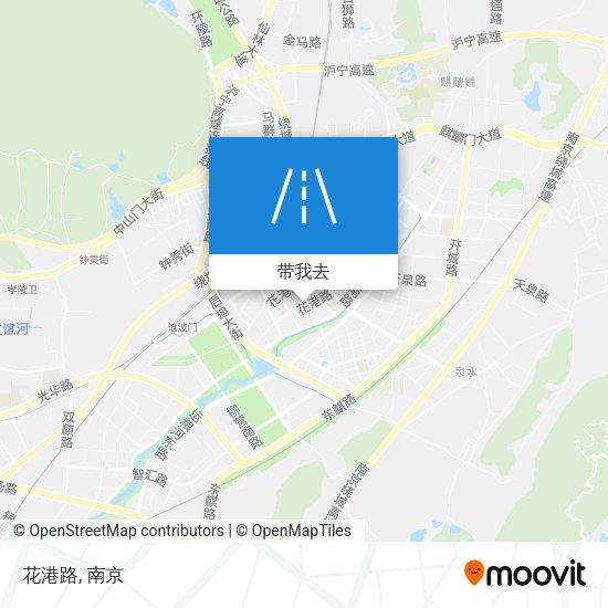 花港路地图