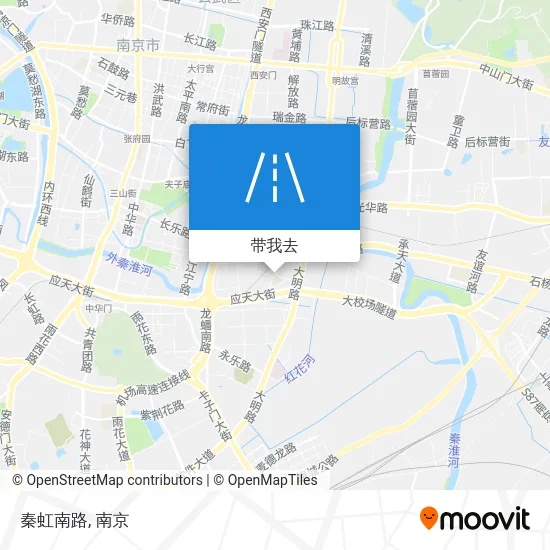 秦虹南路地图