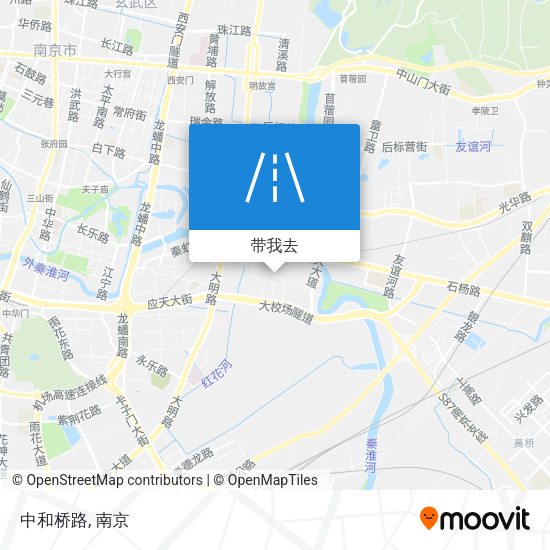 中和桥路地图