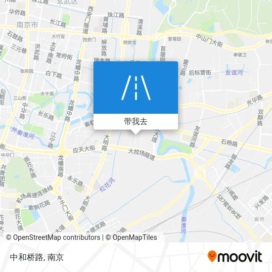 中和桥路地图