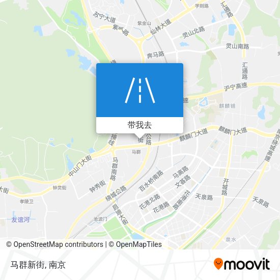 马群新街地图