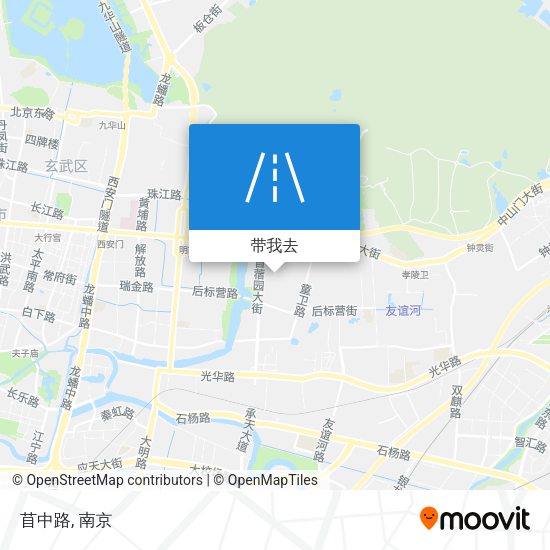 苜中路地图