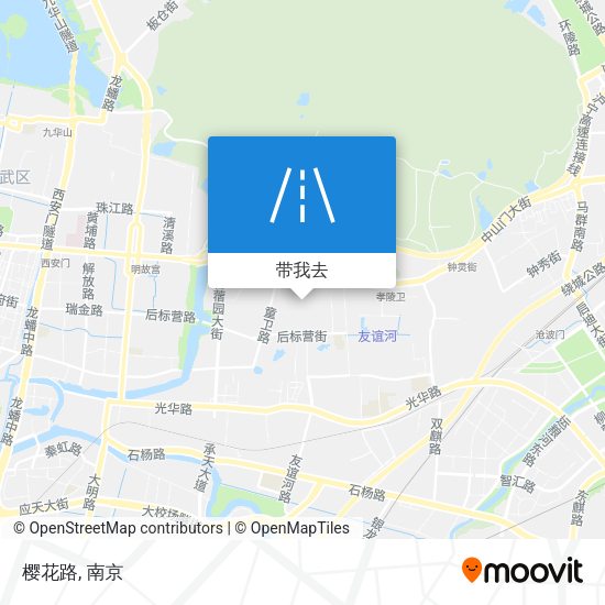 樱花路地图