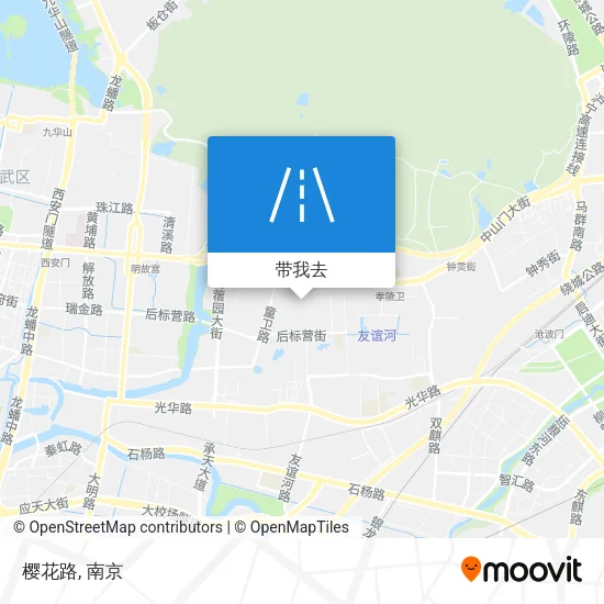 樱花路地图