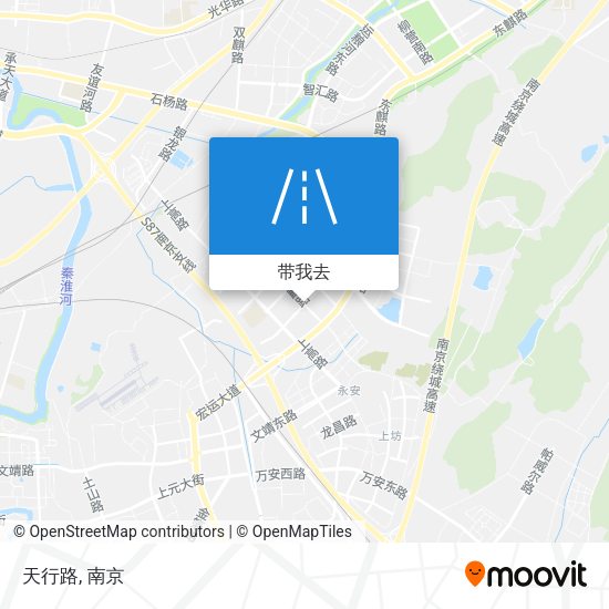 天行路地图