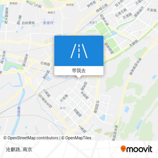 沧麒路地图