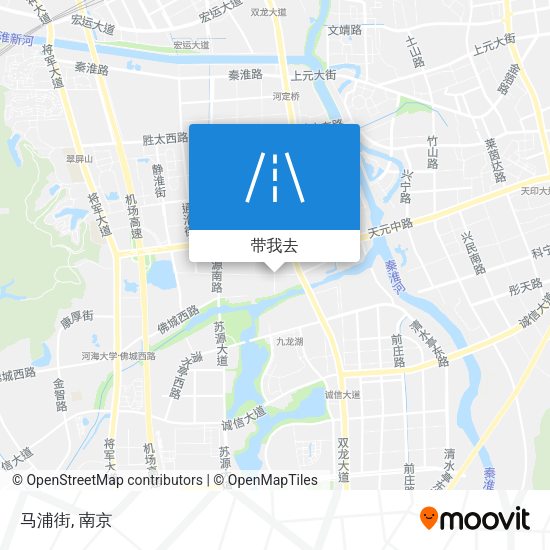 马浦街地图