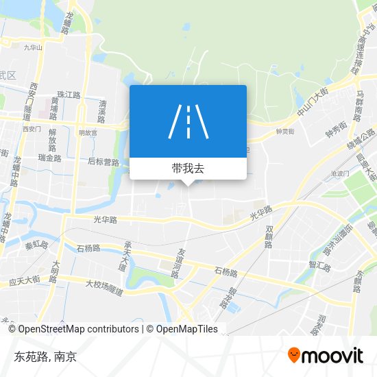 东苑路地图