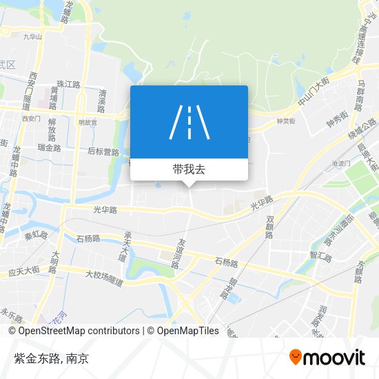紫金东路地图
