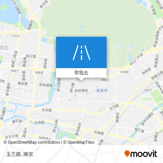 玉兰路地图