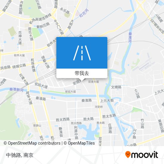 中驰路地图