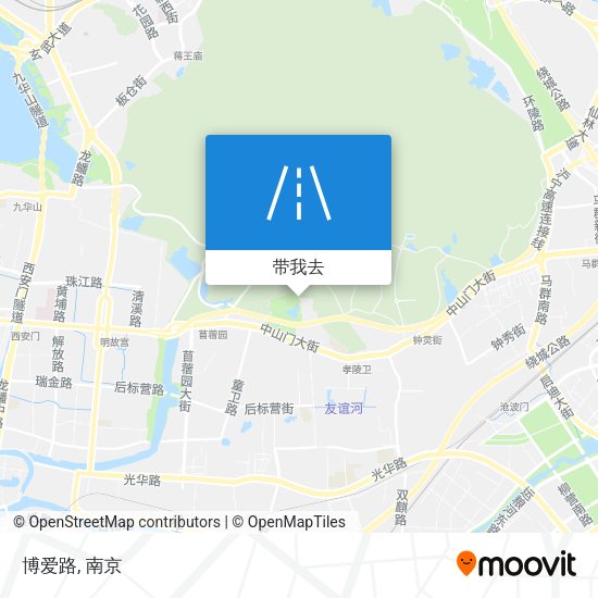 博爱路地图