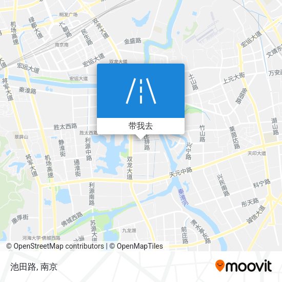 池田路地图