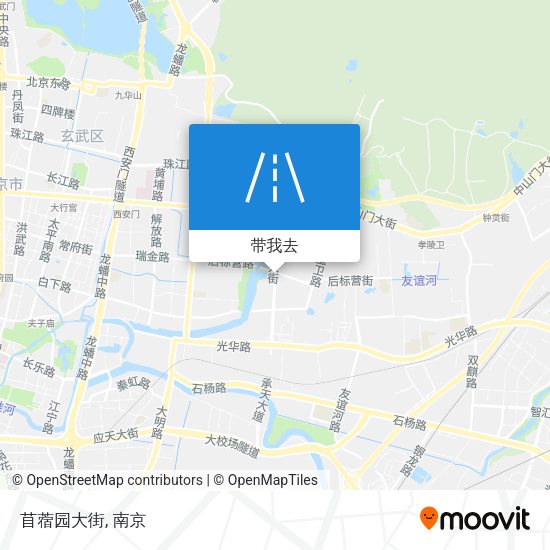 苜蓿园大街地图