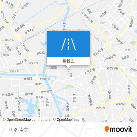 土山路地图