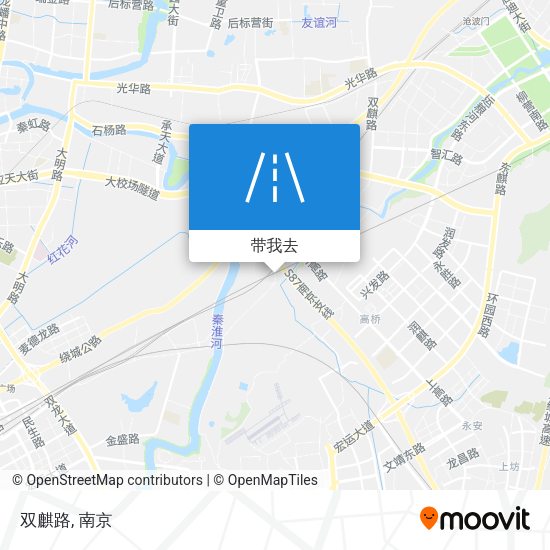 双麒路地图