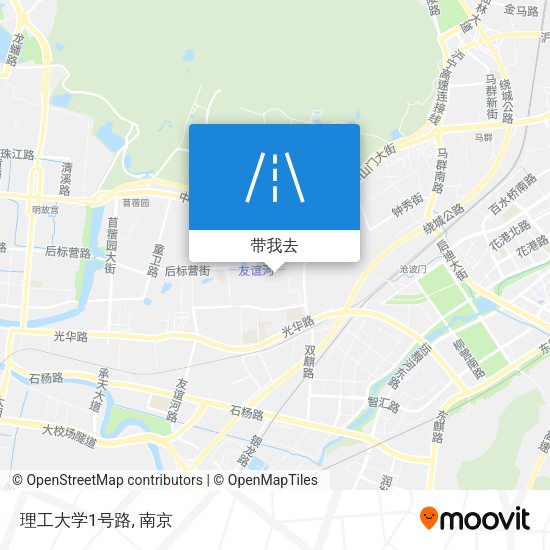 理工大学1号路地图