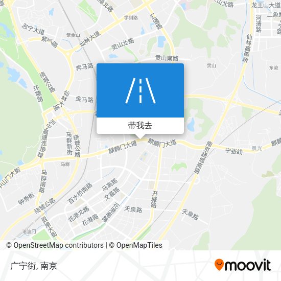 广宁街地图
