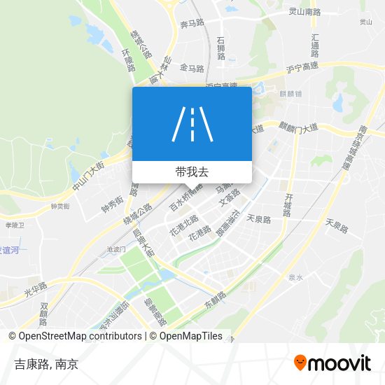 吉康路地图