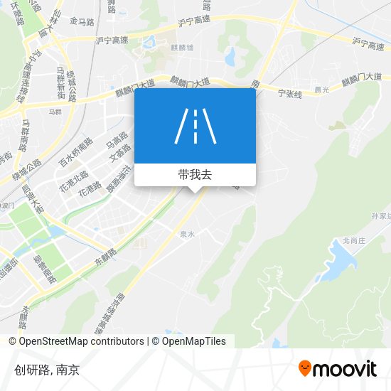 创研路地图