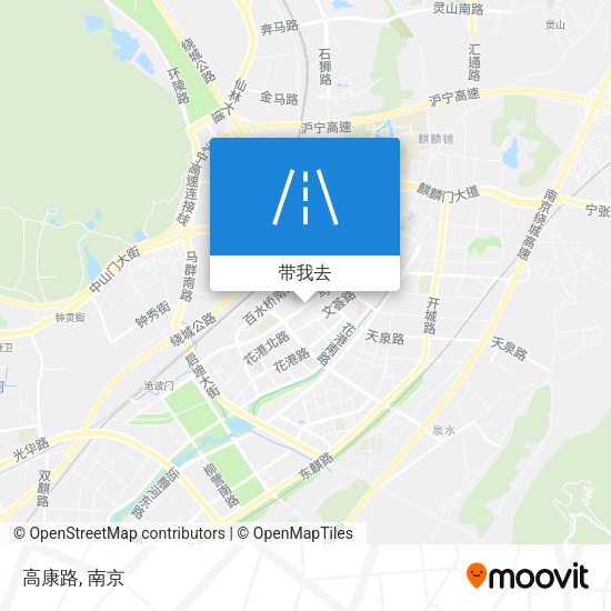 高康路地图