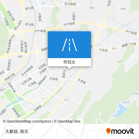 天麒路地图