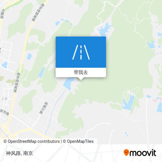 神风路地图