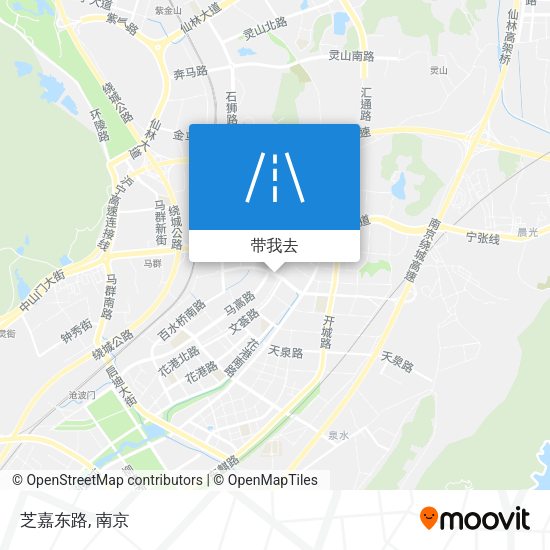 芝嘉东路地图