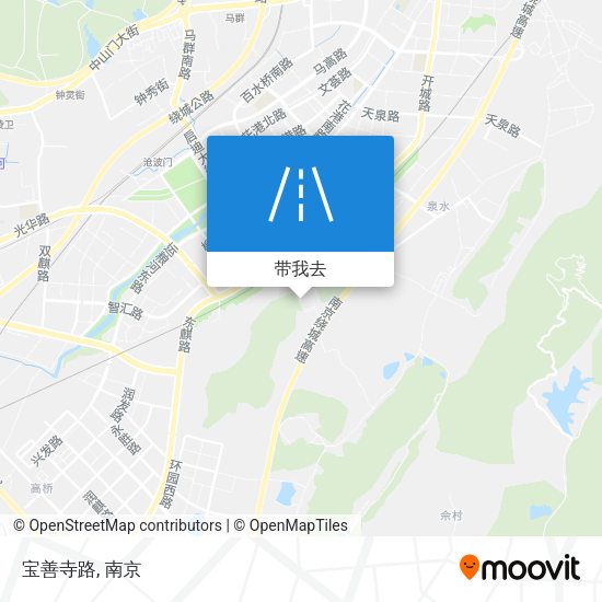 宝善寺路地图