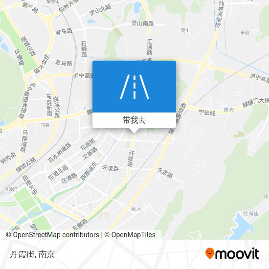 丹霞街地图