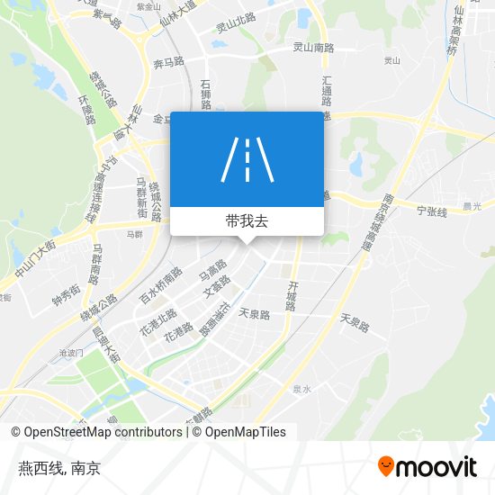 燕西线地图