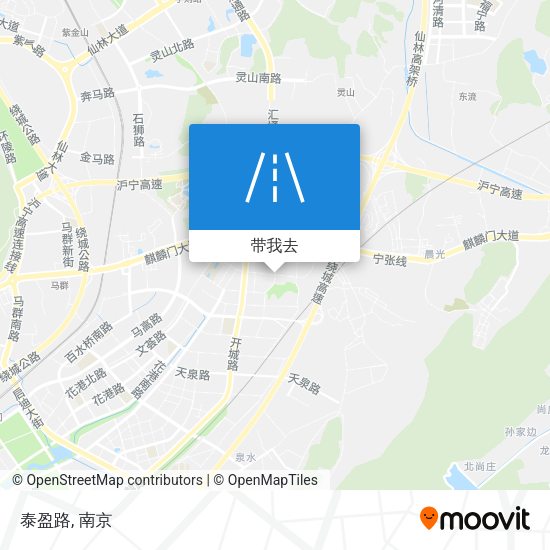 泰盈路地图
