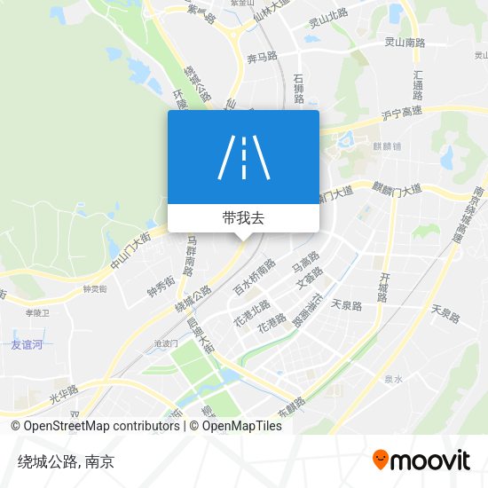 绕城公路地图