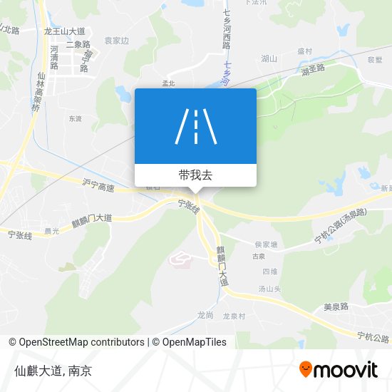 仙麒大道地图